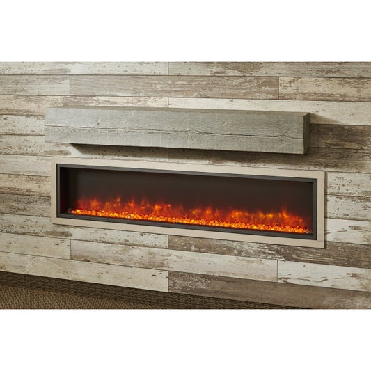 Outdoor Greatroom Non-Combustible Washed Cedar Mantel (Mantel Only) GWCT