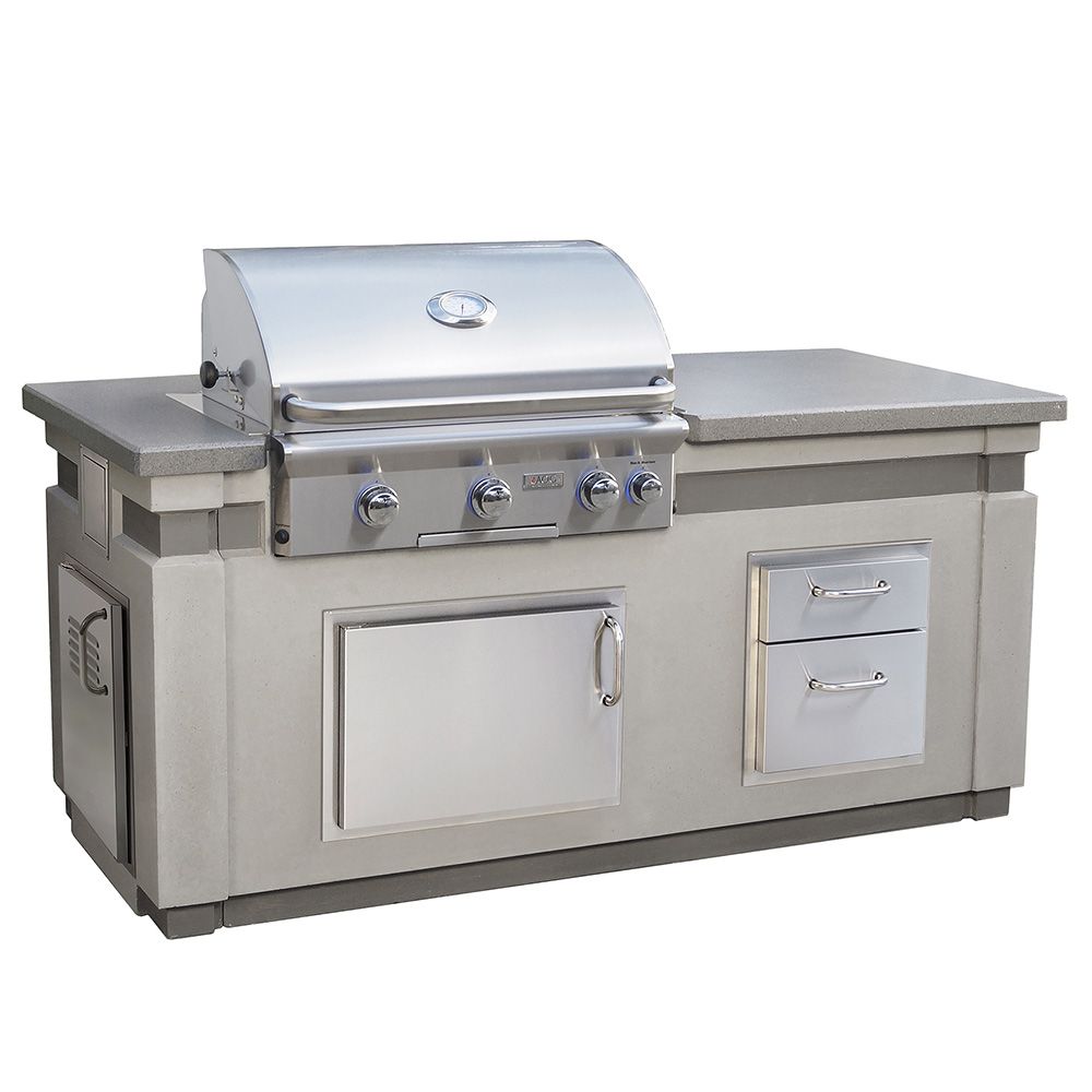 American Outdoor Grill L Series 30" Grill Island Bundle AOG IP30LB-CGD-75SM