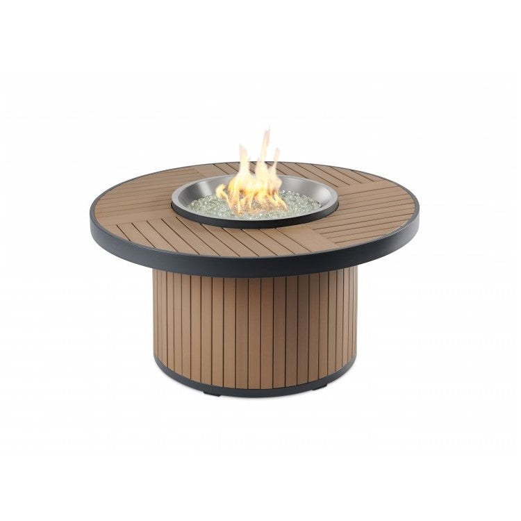 Outdoor Greatroom Brooks Round Gas Fireplace