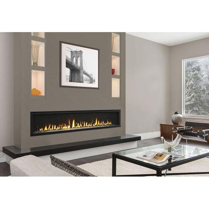 Majestic Echelon II 72" Fireplace with IntelliFire Plus Ignition ECHEL72IN - Everything Fireplaces
