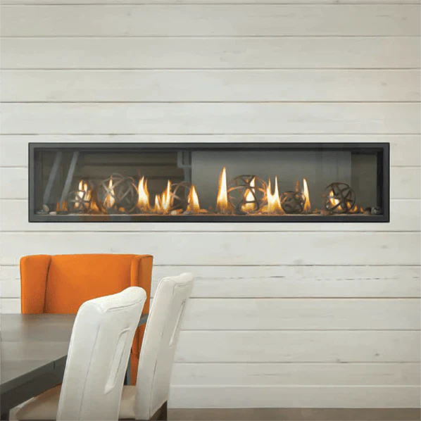 Napoleon Vector 74" See Thru Direct Vent Gas Fireplace LV74N2