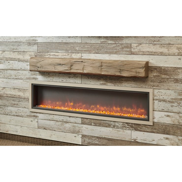 Outdoor Greatroom Non-Combustible Weathered Barnwood Mantel (Mantel Only) GWBM