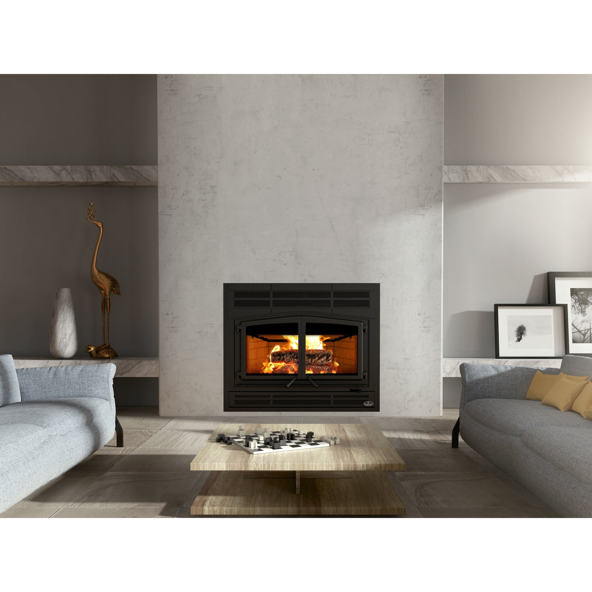 7+ 0 Clearance Wood Fireplace Osburn Horizon Zero Clearance Wood Fireplaces Insert OB04010 – Tri
